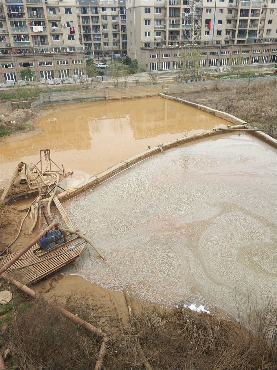 昆明沉淀池淤泥清理-厂区废水池淤泥清淤